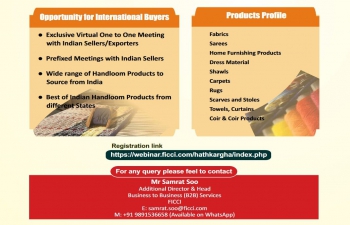 Hathkargha 2021  Handloom & Handicraft Buyer Seller Meet ( Virtual)